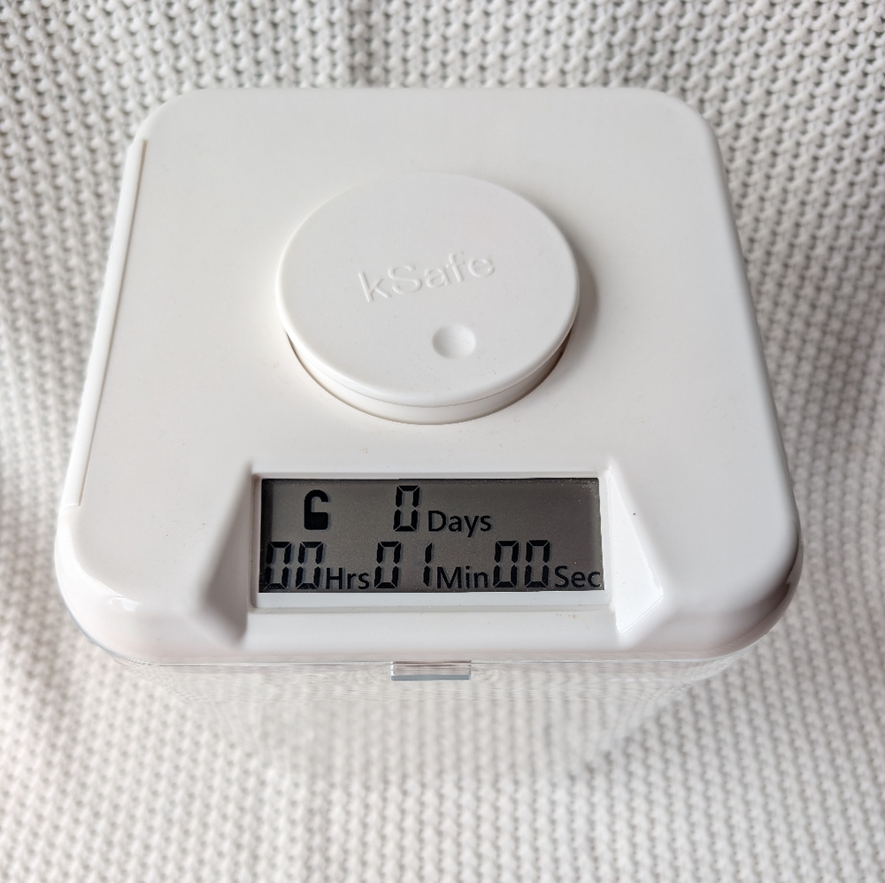 kSafe Kitchen Safe Time Locking Container (Medium) Timed Lock Box for Cell Phone - Picture 6 of 8